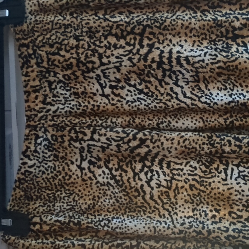 Gypsan Cheetah Print Wide Leg Pants